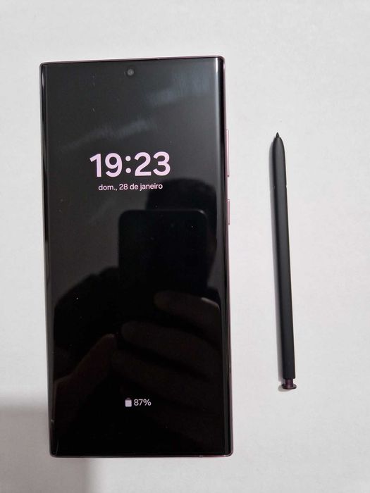 Telemóvel, Samsung Galaxy S22 Ultra 5G - 256GB - cor Burgundy