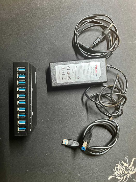 Sipolar A-103 Metal 10 Port USB3.0 | USB HUB