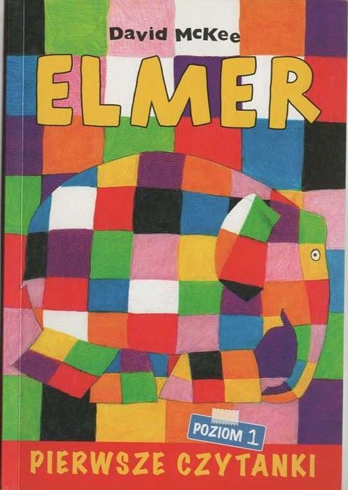 Elmer David McKee Pierwsze Czytanki Poziom 1