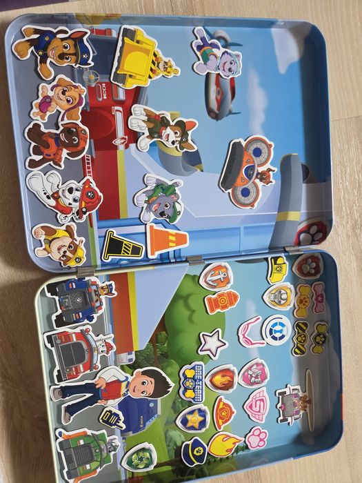 Gry magnetyczne Szafa Coco i Psi Patrol
