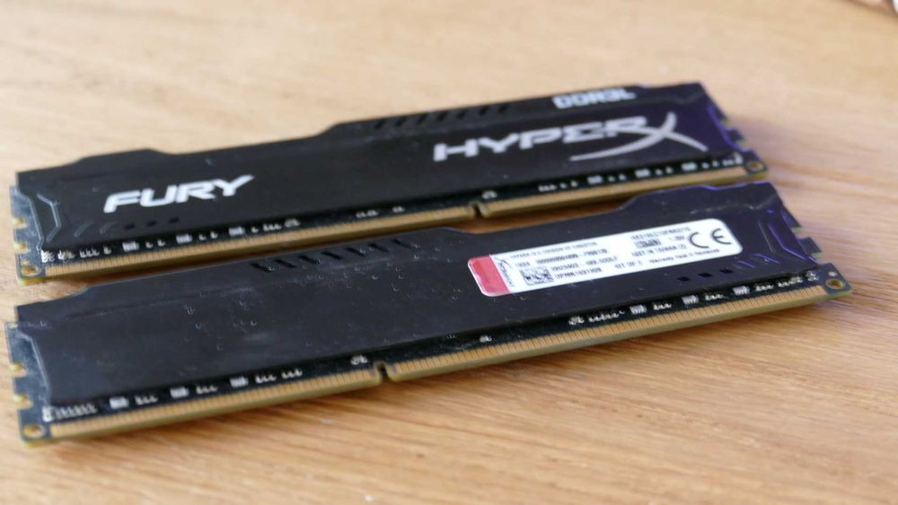 DDR3 HyperX Fury Black 8Gb