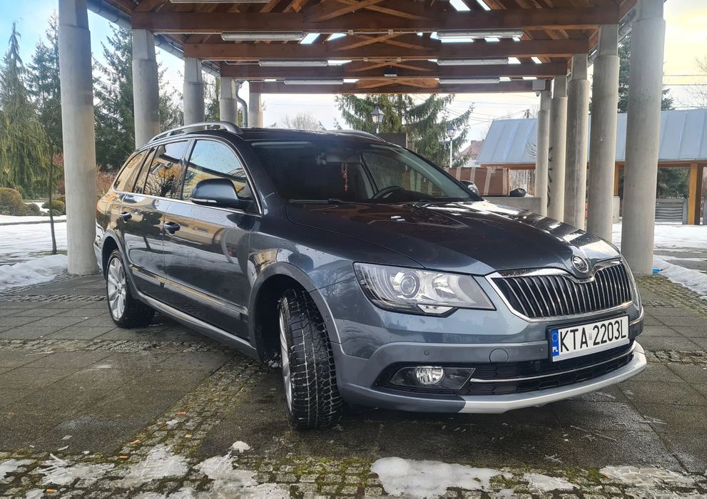 Skoda Superb Škoda Superb II Outdoor 2.0 TDI 170 KM DSG 4x4 – Bogata Wersja