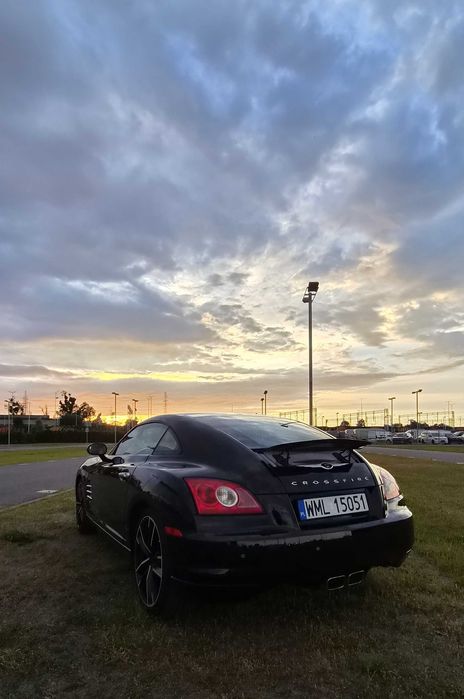 Chrysler Crossfire – czarny manual – atrakcyjna cena