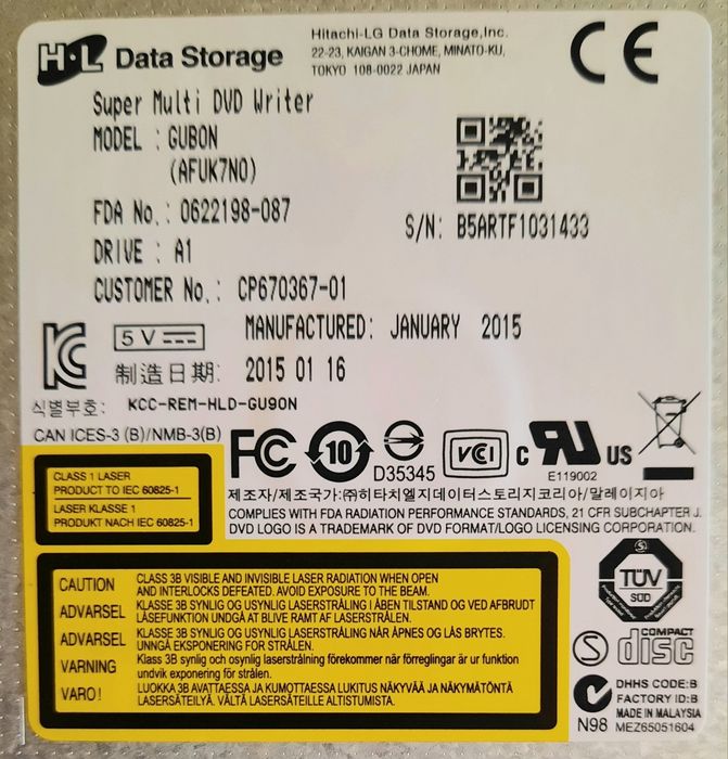 H-L Data Storage