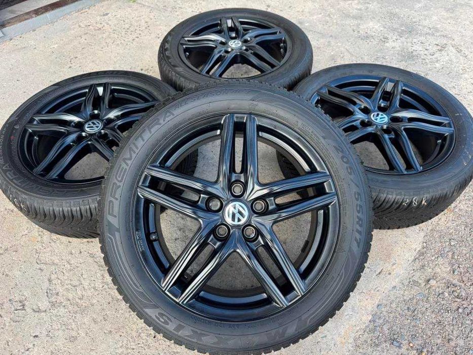 Диски Vw Passat Golf Touran R17 5x112 шини 205/55R17 Skoda