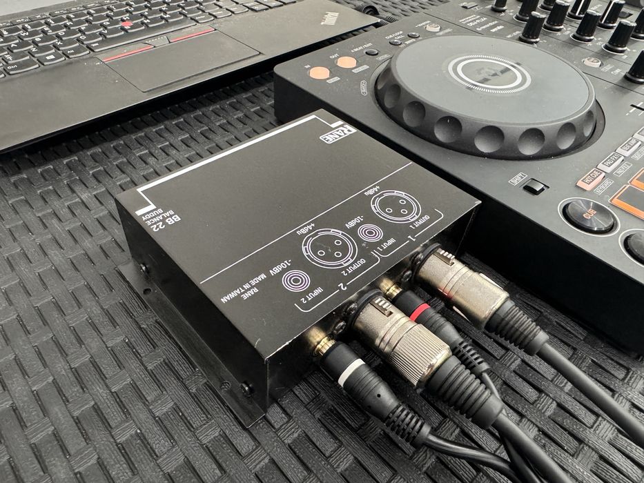 Interfejs Rane BB22 konwerter rca do xlr denon pioneer ddj nowy 791pln