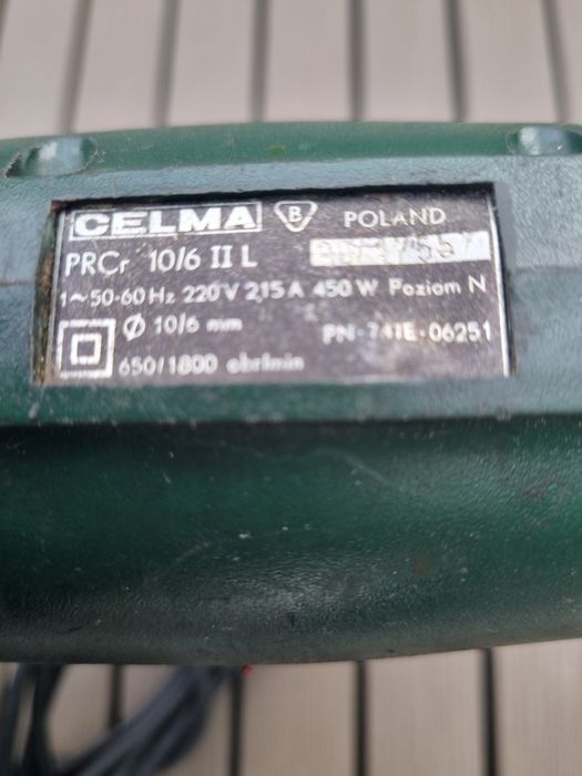 Wiertarka CELMA PRCr 10/6 II L sprawna