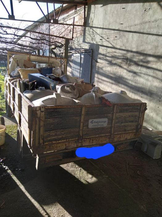 Carrego todo tipo entulho