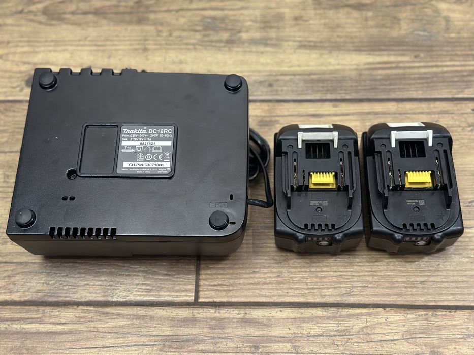 Zestaw Makita | 2x bateria 3AH 18V | szybka ładowarka DC18RC
