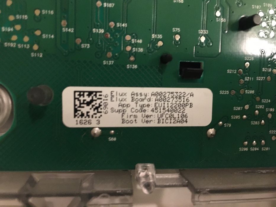 Panel przedni z elektroniką do Pralki Elektrolux 7 maxx np.: EWS 11074