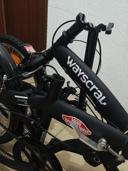Bicicleta dobrável wayscral take away 100