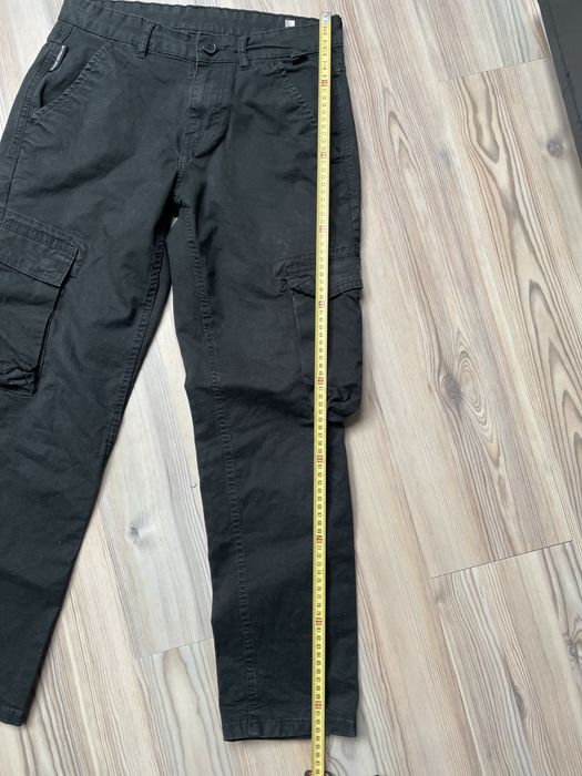 Spodnie baggy  bojowki croop jeansy okazja