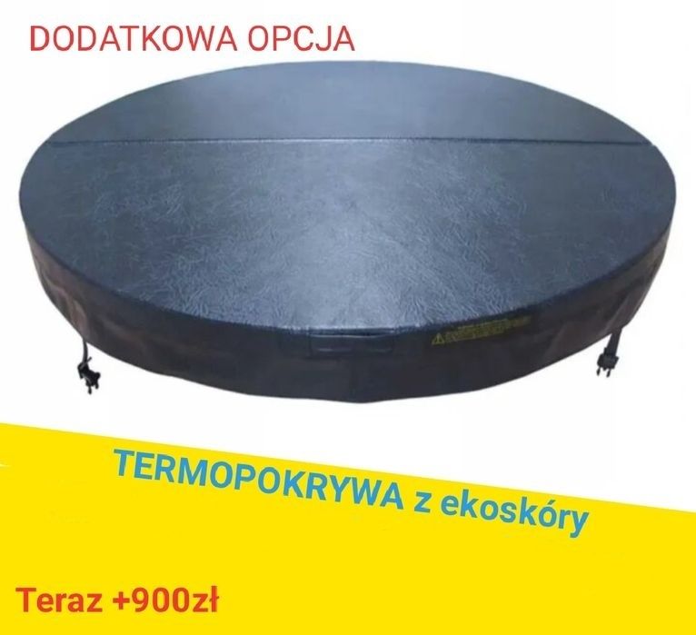 Balia ogrodowa / Jacuzzi ogrodowe z hydromasażem + piec | Transport