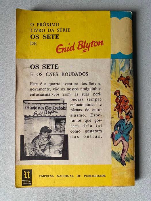 Os Sete e a Marca Vermelha, de Enid Blyton