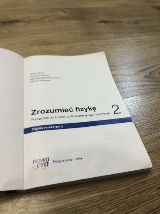 Fizyka klasa 2 nowa era podrecznik