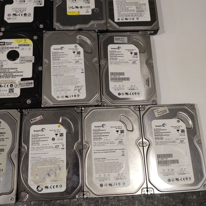 HDD 3.5 , 2.5 sata ,ide 80,160,250 gb зависают