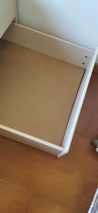 Cama Solteiro com gavetas 90x200cm (+ estrado e colchão)