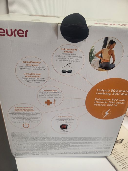 Lampa Beurer IL 60 podczerwień biała 300W