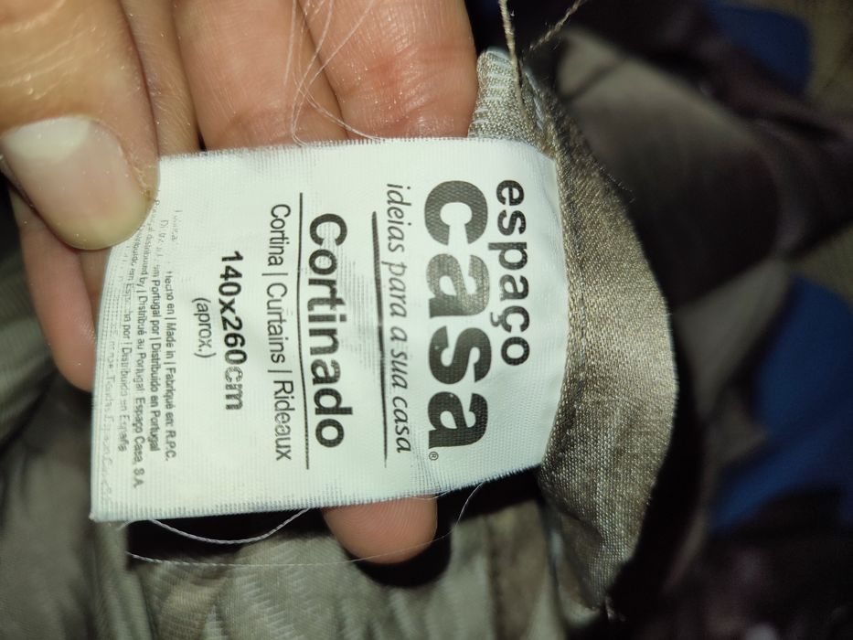 Conjunto de cortinados