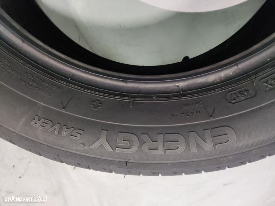 2 pneus semi novos 205-55r16 michelin - oferta dos portes