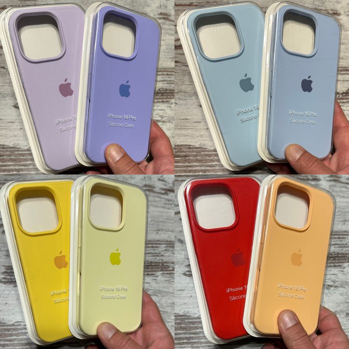 Iphone 16 pro silicon case чехол айфон 16 pro силиконовый микрофибра