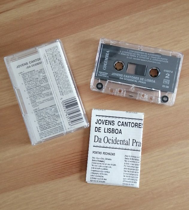 Jovens Cantores de Lisboa - Da Ocidental Praia - Cassete