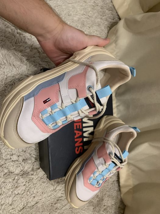 Новые Кожаные Женские Кроссовки Tommy Hilfiger 37(Покупались 7499)