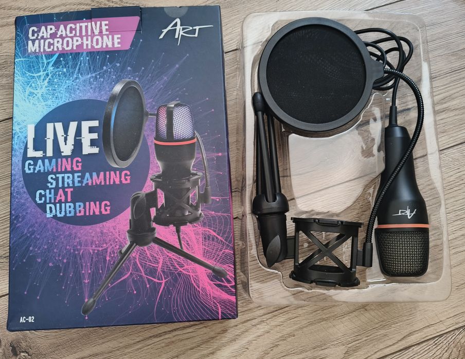 Mikrofon pojemnościowy Art AC-02