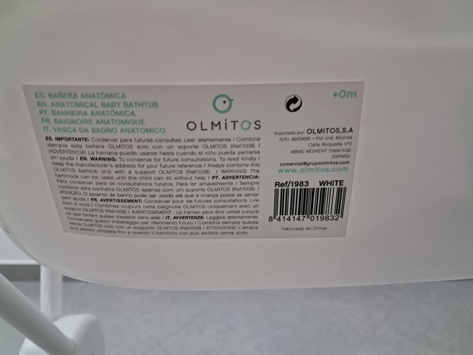 Banheira de bebé Olmitos