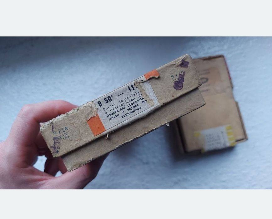 Papier fotograficzny PRL