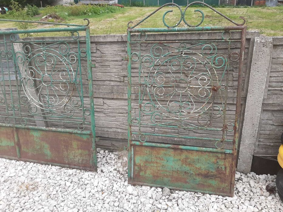 Brama Wjazdowa 350cm x 135cm plus furtka 88cm x 135cm