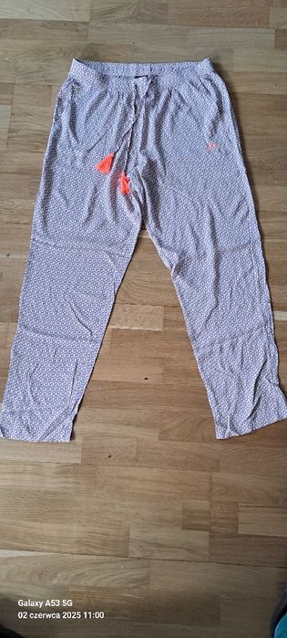 Kappa  cieniutkie letnie spodnie XL