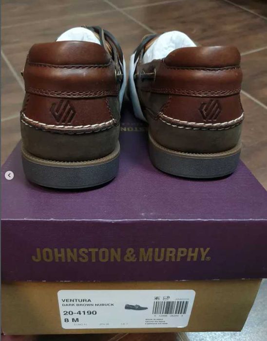 Топ-сайдери Johnston & Murphy Ventura 2-Eye оригінал 41