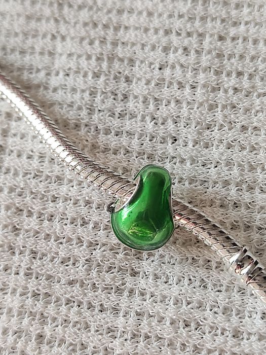 Charm's srebrny awokado kryształ srebro S925