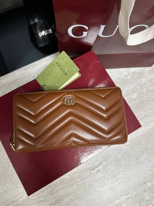 Кошелек Gucci гаманець повний комплект бутика премиум сегмент люкс якість натуральна шкіра