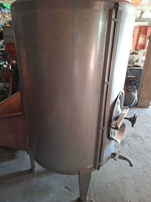 Cuba de inox 1000L