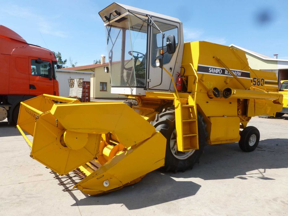 sampo 580, sprowadzony zadbany nie claas massey ferguson