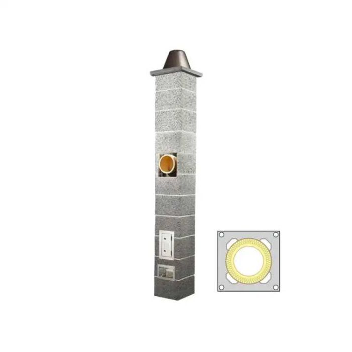 KOMIN Ceramiczny Schiedel WULKAN 18 4,0mb.