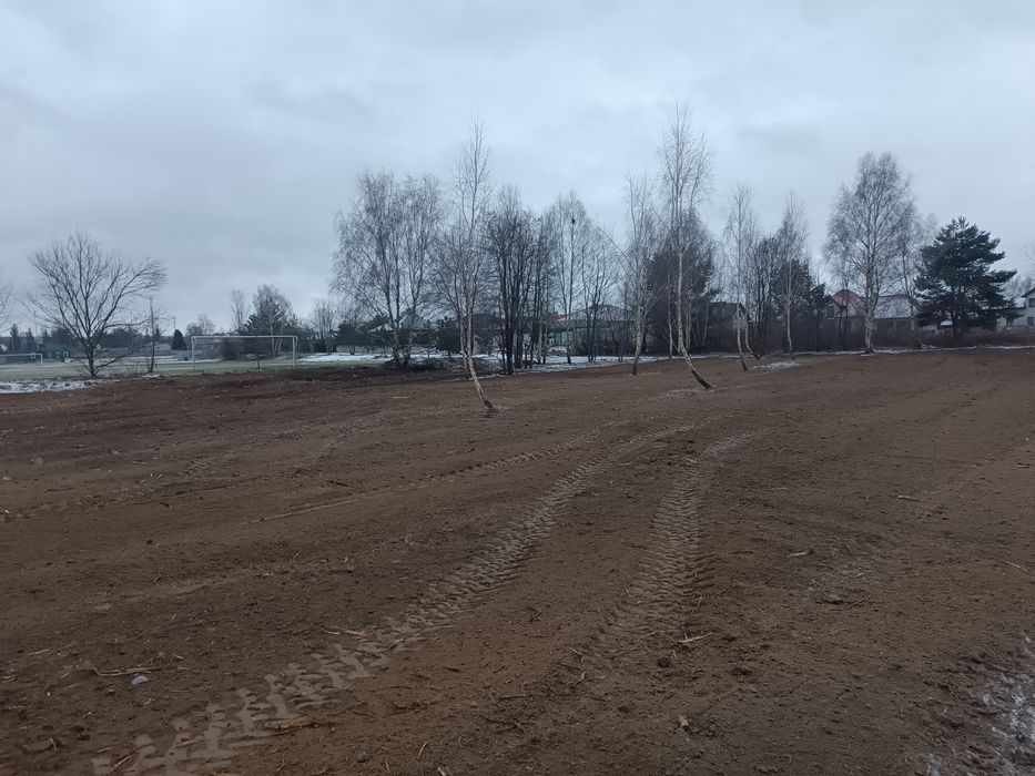 Mulczer leśny wgłębny wycinka drzew przywracanie gruntów rolnych do uż