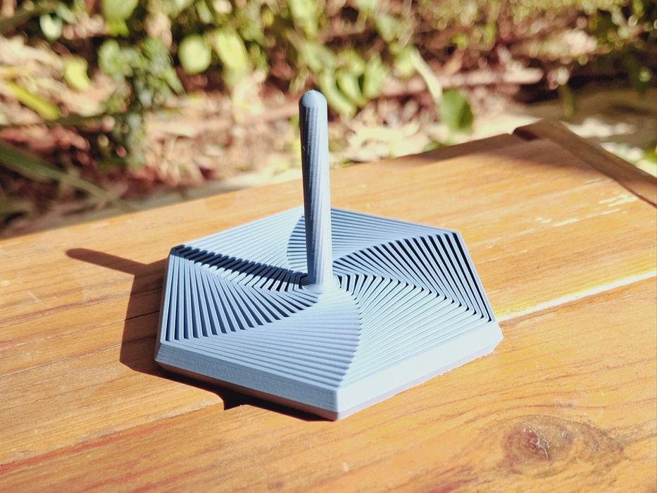 Fidget Torção Hexagonal - com alça