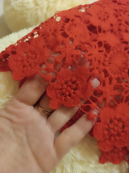 Гипюровое платье