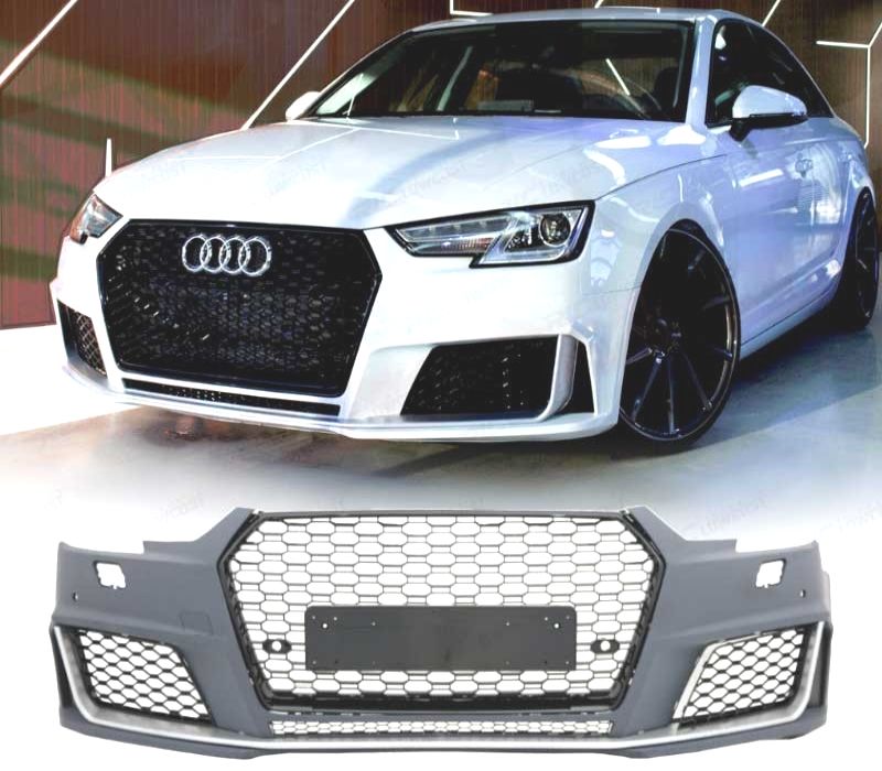 PARA-CHOQUES FRONTAL AUDI A4 B9 AVANT SEDAN 16-19 LOOK RS4