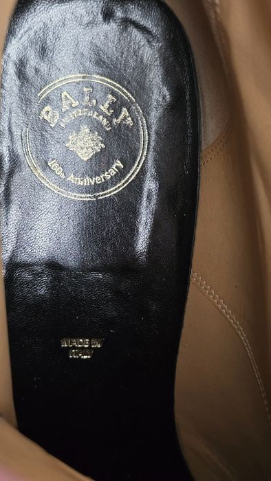 BALLY Чоловічі ботинки зі шкіри скату (44 розмір, US 11 ,5)