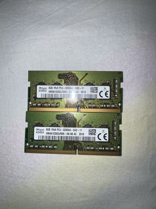 Оперативна Пам'ять Hynix 8 GB SODIMM DDR4 3200 MHz