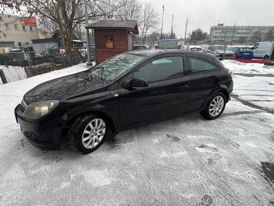 Opel Astra H GTC 1.6 105KM + LPG BRC Bezwypadkowy Nowe opony Zadbany