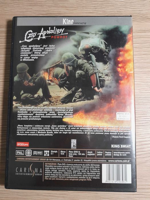 Czas apokalipsy. Powrót film DVD