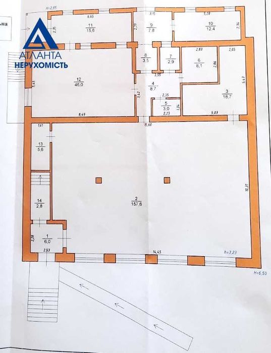 Оренда фасадного приміщення в с. Забороль