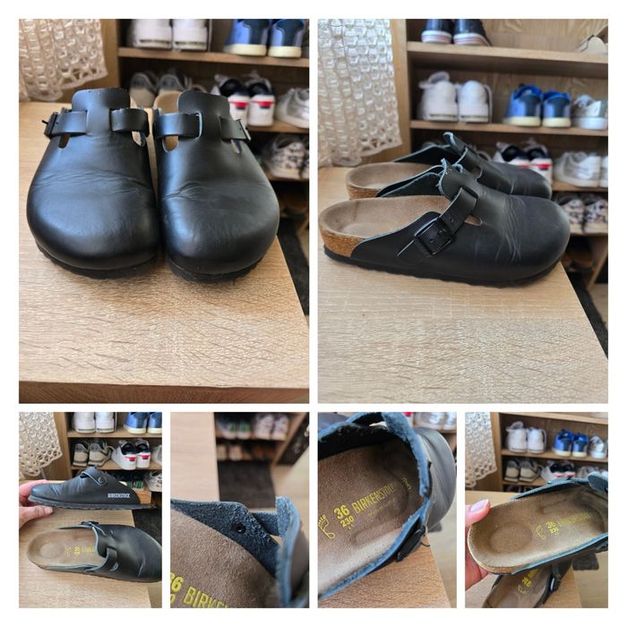 BIRKENSTOCK. Клоги Босоніжки  Сабо  Шльопанці  Натуральна шкіра як нові.