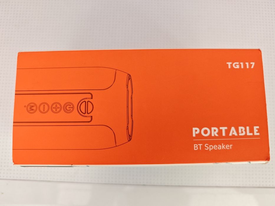 Coluna Bluetooth Portátil TG117 - Nova na Caixa (Preta)