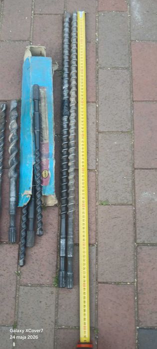 Wiertła wiertło do betonu widia adapter przejściówka CELMA WIELOKLIN różne rozmiary nowe i używane super cena